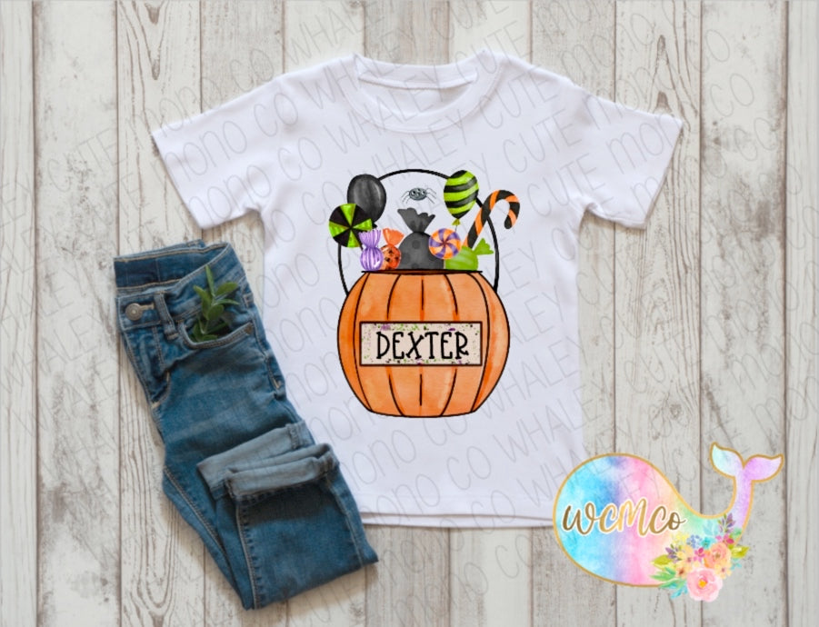 Orange Pumpkin Treats Toddler/Youth/Adult Sizes