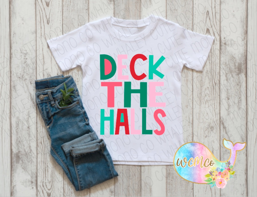 Deck The Halls Toddler/Youth/Adult Sizes