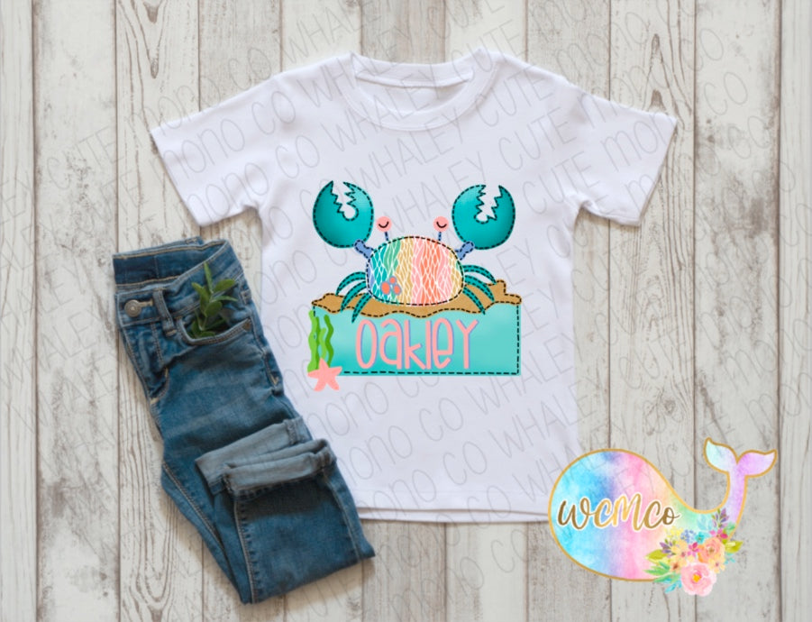 Crabby Toddler/Youth/Adult Sizes