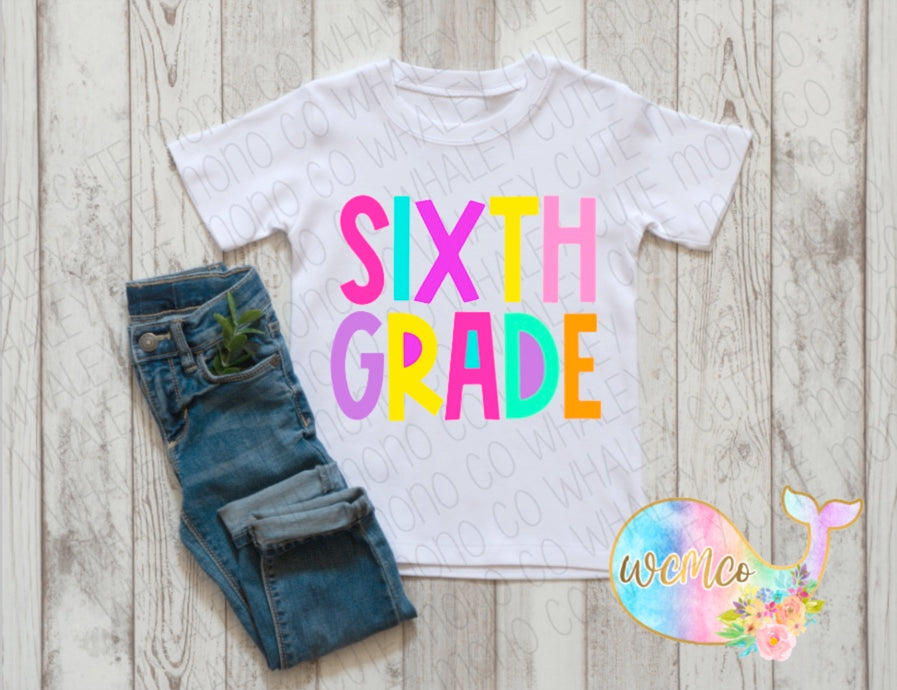 Bright Grades Toddler/Youth/Adult Sizes