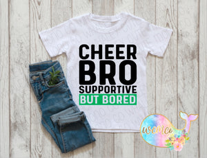 Cheer Bro Supportive/Bored Baby Size