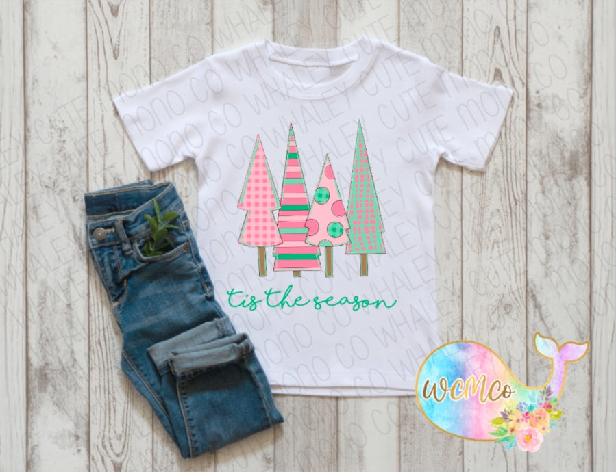 Pink Trees Toddler/Youth/Adult Sizes