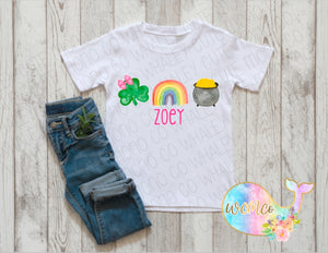 St. Patty Trio Girl Toddler/Youth/Adult Sizes