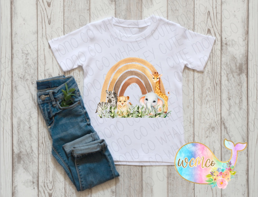 Rainbow Zoo Toddler/Youth Sizes