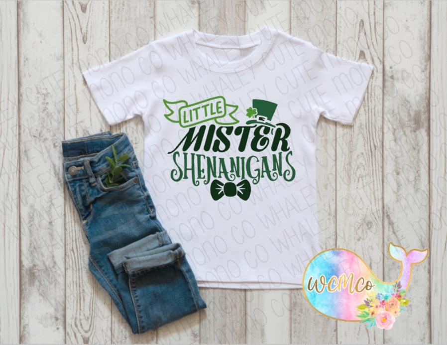 Little Mister Shenanigans Baby Size