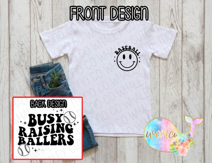 Busy Raising Ballers Adult Sizes