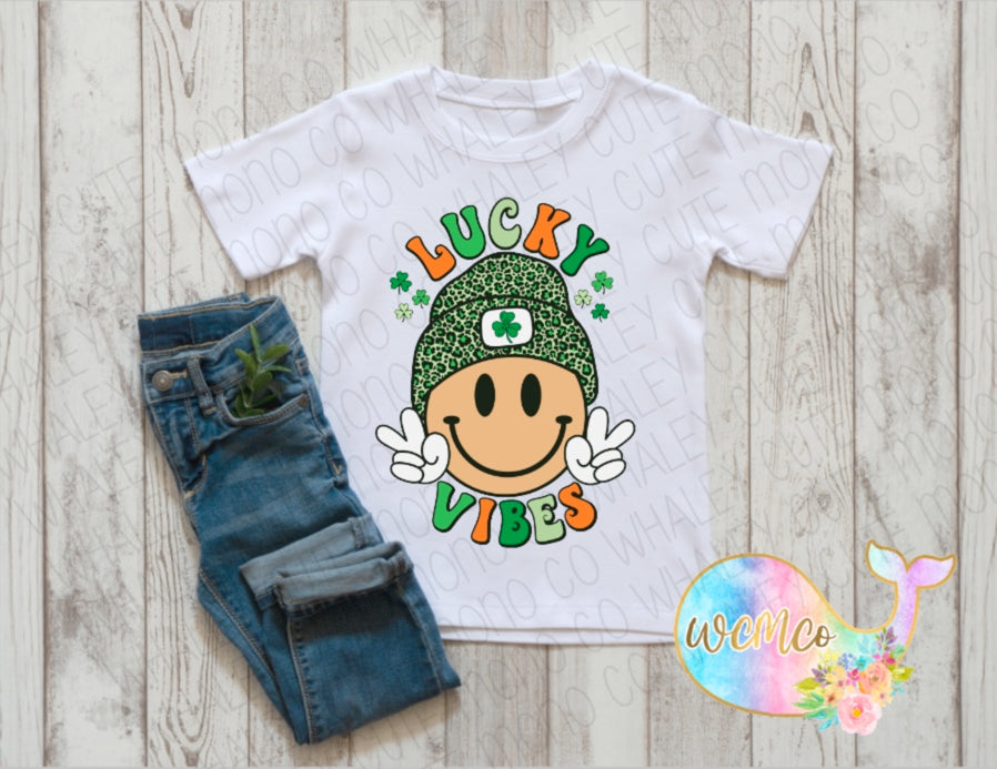 Lucky Vibes Green/Orange Baby Size