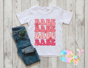 Vday Babe Toddler/Youth/Adult Sizes