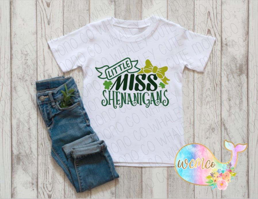 Little Miss Shenanigans Baby Size