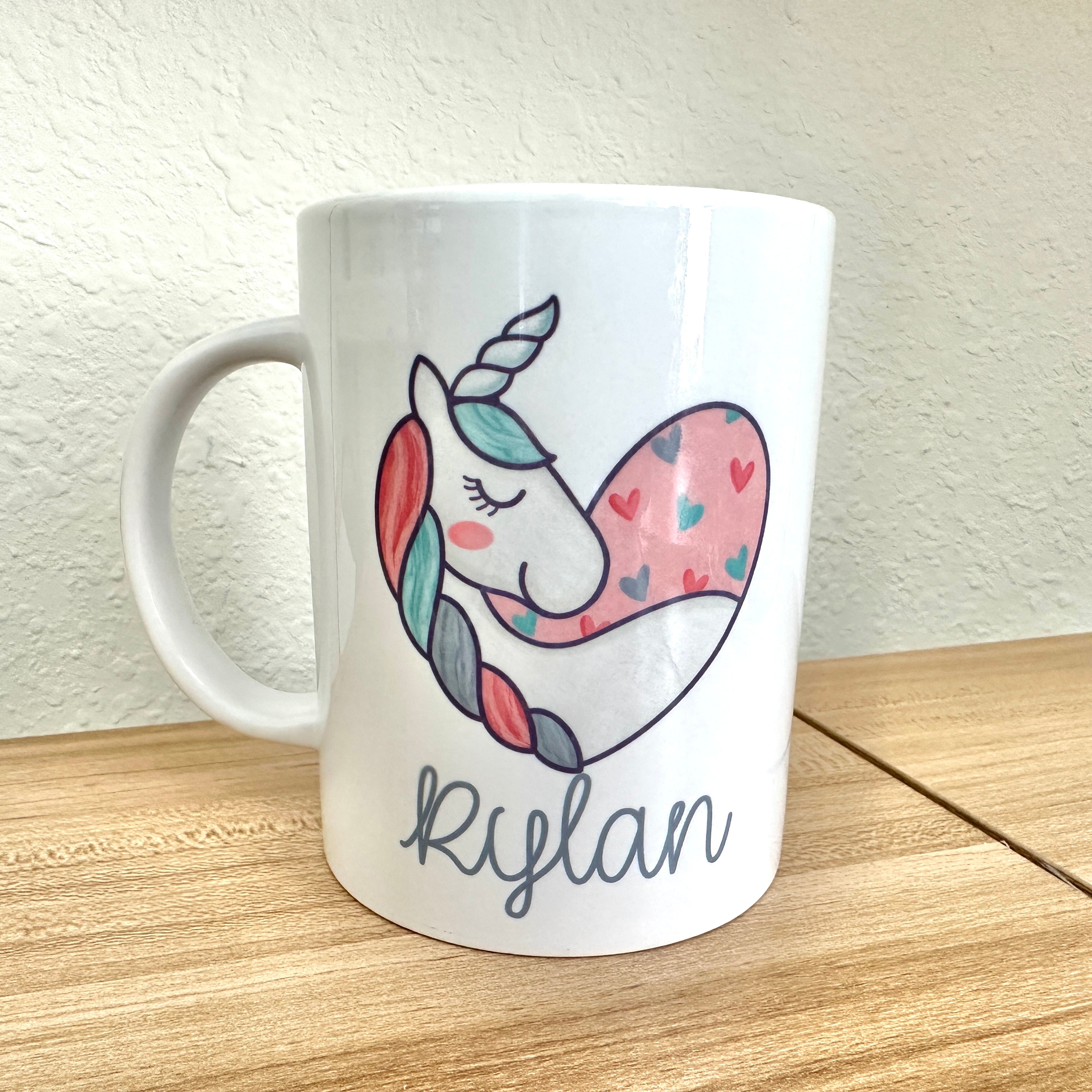 Vday Unicorn Mug