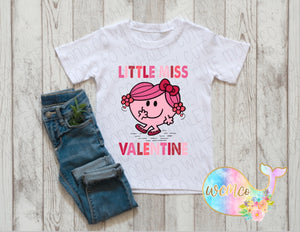 Little Miss Valentine Toddler/Youth/Adult Sizes