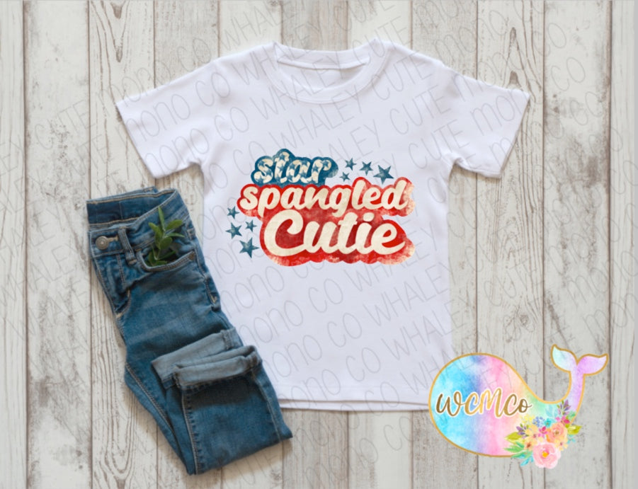 Star Spangled Cutie Baby Size