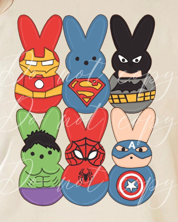 Hero Peeps Baby Size