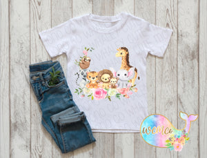 Floral Zoo Baby Size