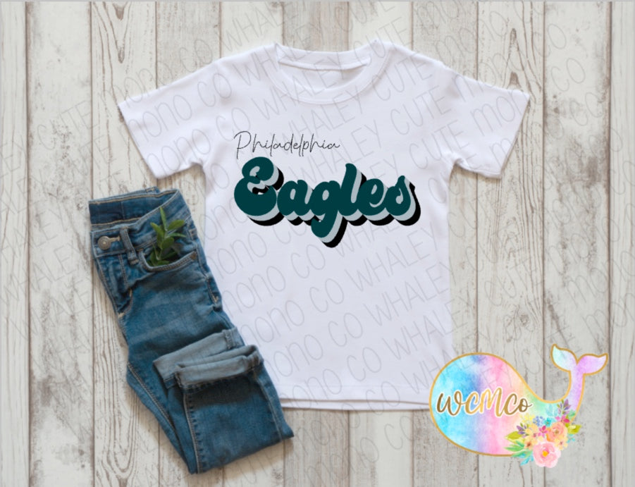 Retro Football Team Toddler/Youth/Adult Sizes