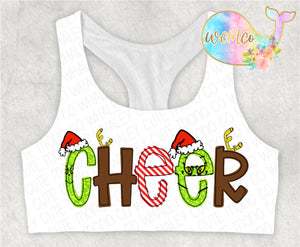 Mean Green Word/Name Sports Bra