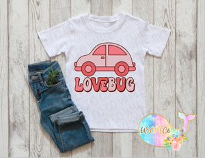 Love Bug Car Toddler/Youth/Adult Sizes