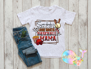 Loud Mouth Baseball Mama Adult Sizes