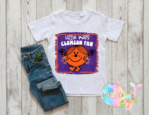 Little Miss Clemson Toddler/Youth/Adult Sizes