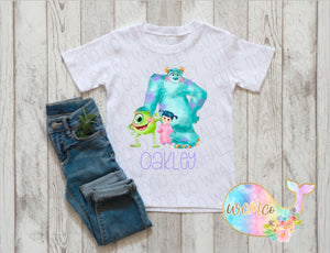 Monster Trio Toddler/Youth Sizes