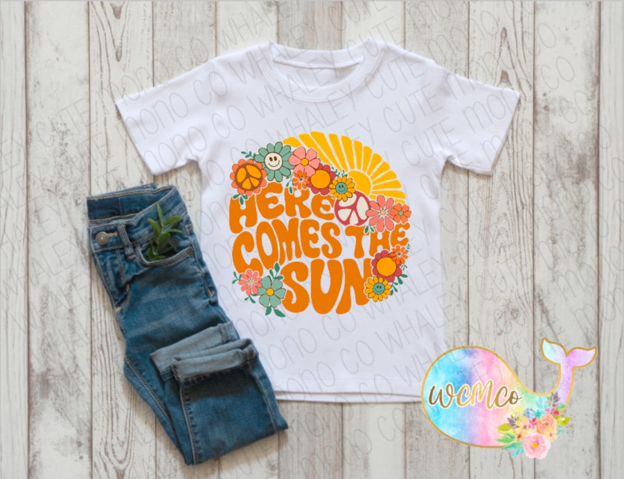 Here Comes The Sun Baby Sizes