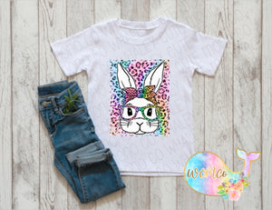 Rainbow Leopard Rabbit Baby Size