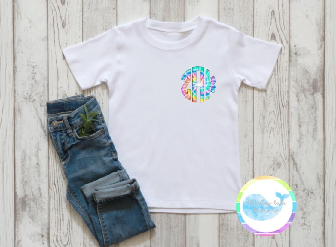 Pastel Tie Dye Mono
