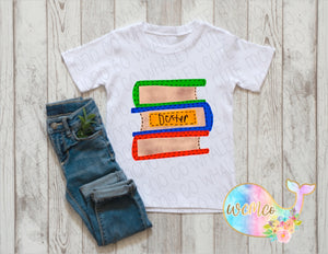 Boy Book Stack Toddler/Youth Sizes