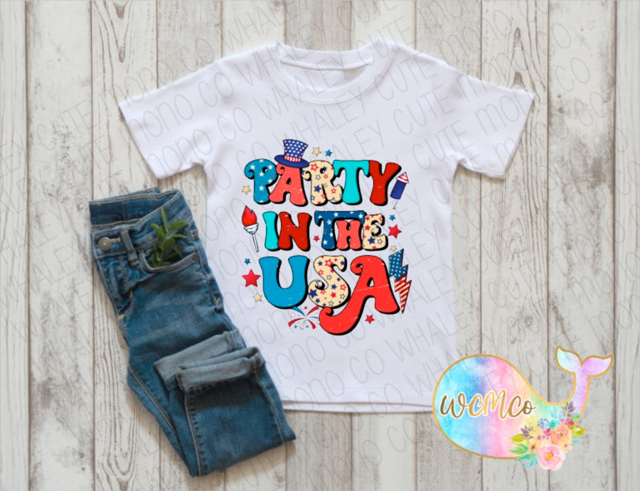 Party In The USA Baby Size