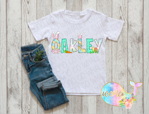 Easter Letters Baby Size