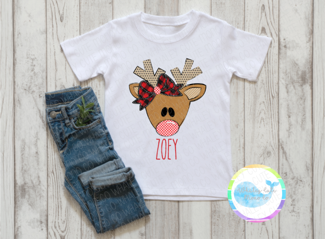 Girl Reindeer