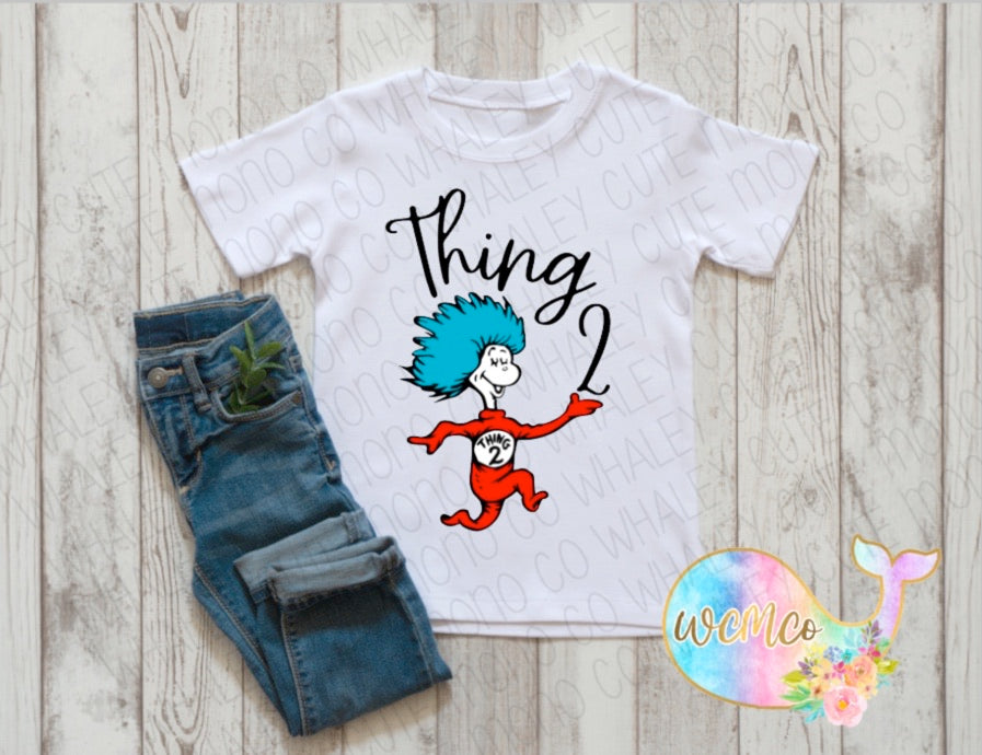 Thing 2 Toddler/Youth Sizes