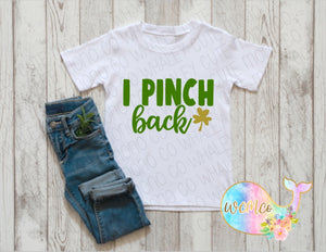 I Pinch Back Toddler/Youth/Adult Sizes