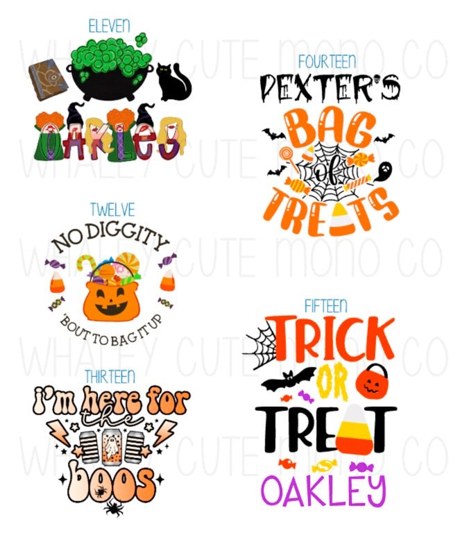 Halloween Treat Bag PILLOWCASE STYLE